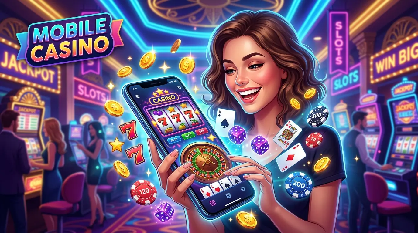 Iwild casino på mobilen