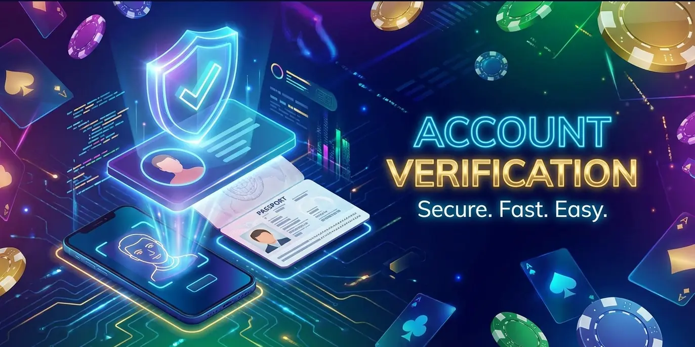 Verifiera konto hos Iwild casino